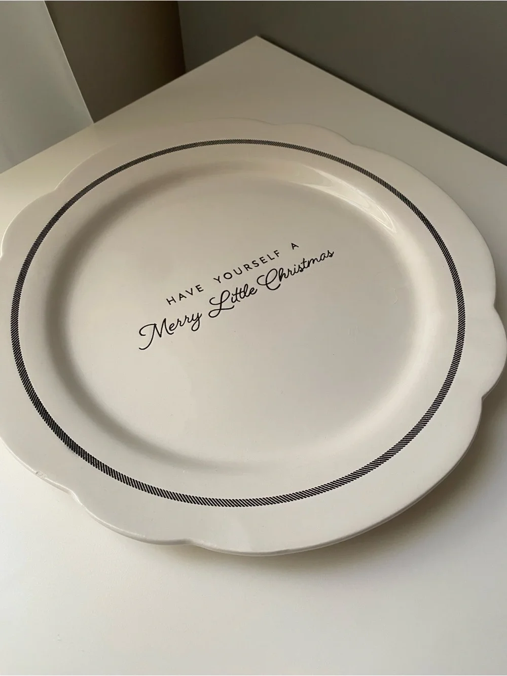 Have yourself a very Merry Christmas cookie plate